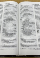 Библия 065 совр русский перевод, иллюстр. сине-коричн.пер., экокожа